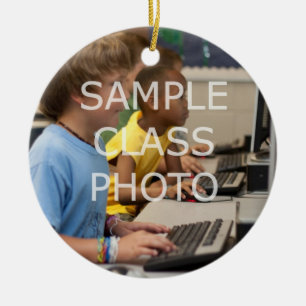 Lehrer Foto Jahr Ornament