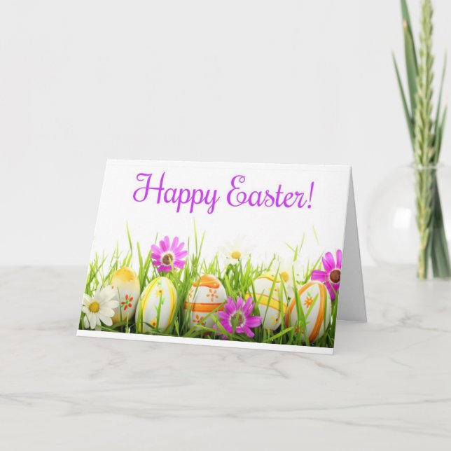 ***LEHRER*** FROHE OSTERN KARTE (Vorderseite)