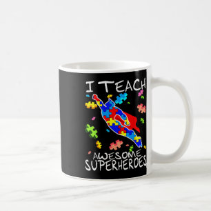 Lehrer für Autismus-Bewusstsein Ich unterrichte gr Kaffeetasse