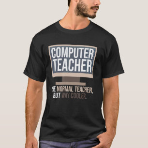 Lehrer für Computer lustiger Tech-Lehrer T-Shirt