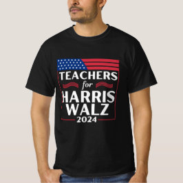 Lehrer für Harris Walz 2024 T-Shirt