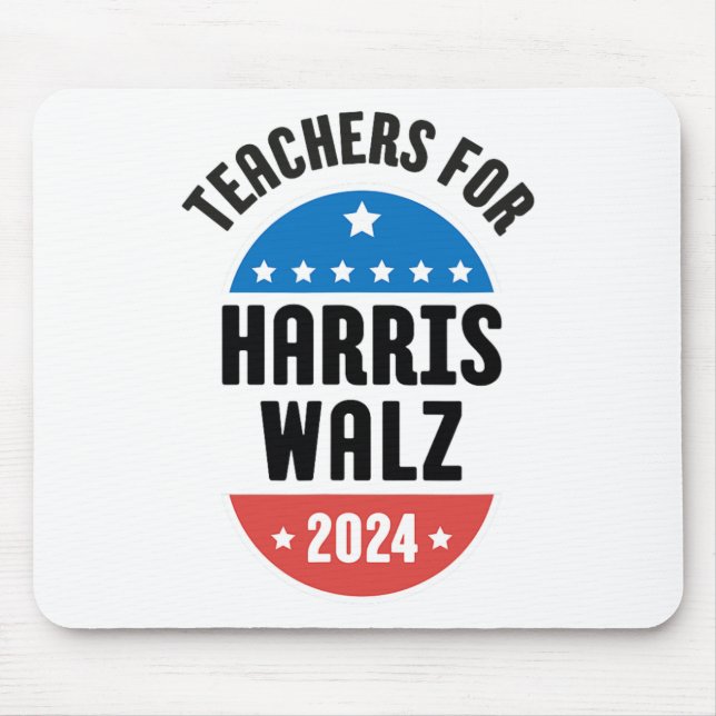 Lehrer für Harris Wheimer 2024 Mousepad (Vorne)