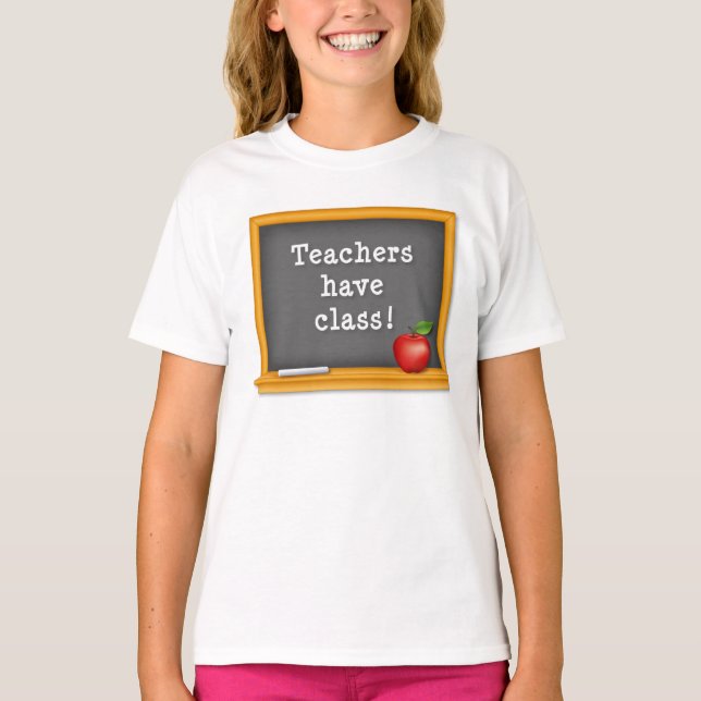 Lehrer für Kinder individuell anpassen haben Klass T-Shirt (Vorderseite)