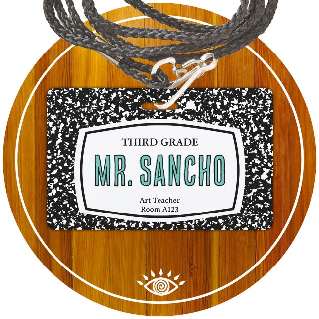 Lehrer für Komposition und Abzeichen Ausweis (Von Creator hochgeladen)