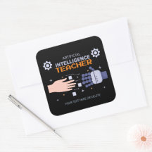 Lehrer für künstliche Intelligenz - Mann und Masch