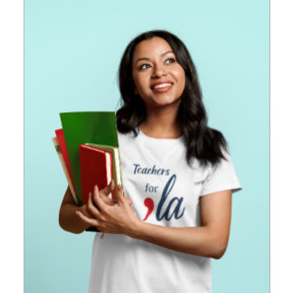 Lehrer für 'la Kamala Harris. Weiß T-Shirt