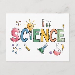 Lehrer für Naturwissenschaften Postkarte