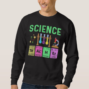 Lehrer für Naturwissenschaften Regelmäßige Element Sweatshirt