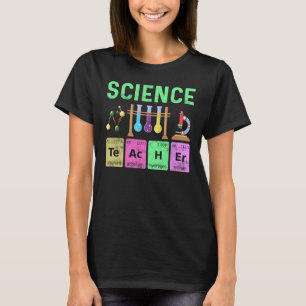 Lehrer für Naturwissenschaften Regelmäßige Element T-Shirt