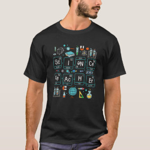 Lehrer für Naturwissenschaften Regelmäßige Element T-Shirt