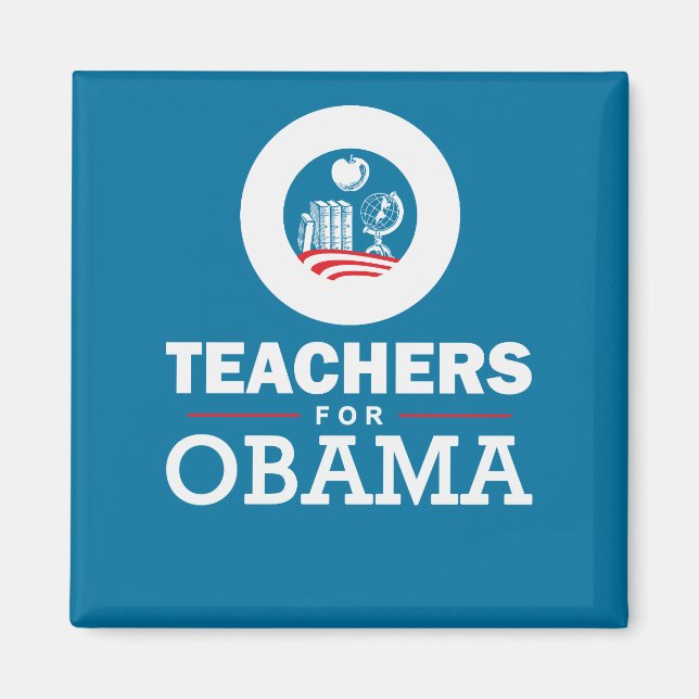 Lehrer für Obama Magnet (Vorne)