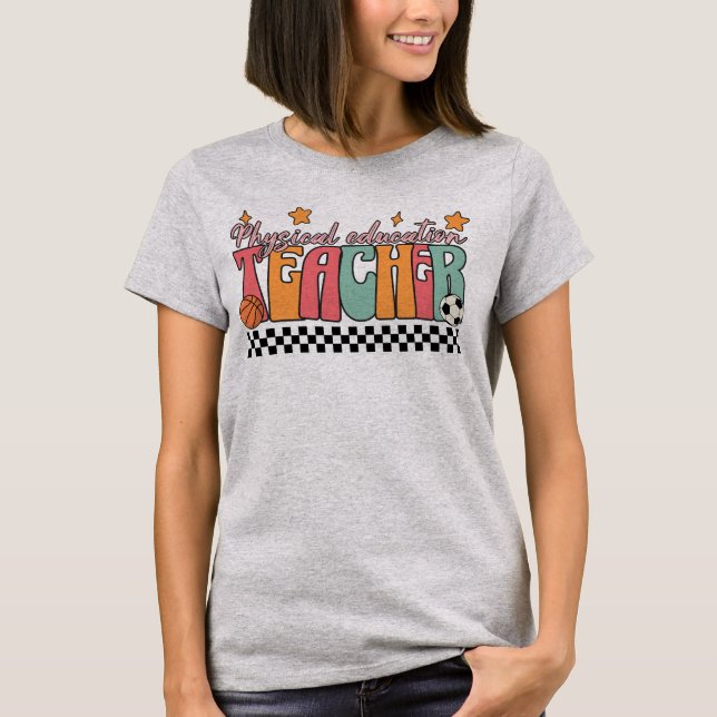 Lehrer für physische Bildung T-Shirt (Vorderseite)