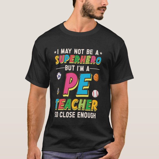 Lehrer für physische Bildung T-Shirt (Vorderseite)