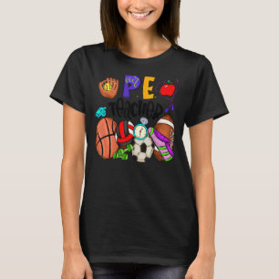 Lehrer für physische Bildung zurück zur Schule T-Shirt