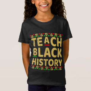 Lehrer für schwarze Geschichte T-Shirt