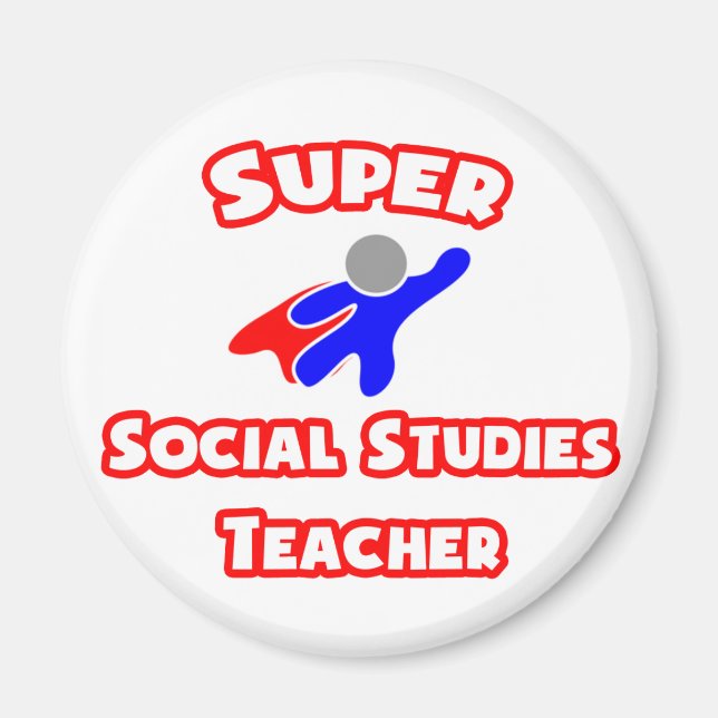Lehrer für Sozialstudien Magnet (Vorne)