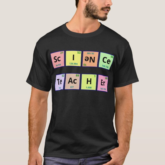 Lehrer für Wissenschaft T-Shirt (Vorderseite)