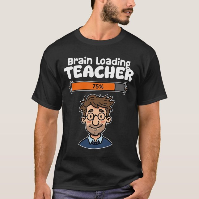 LEHRER - GEHIRN LADEN T-Shirt (Vorderseite)