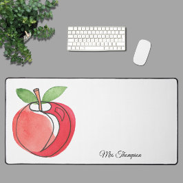 Lehrer Geschenk Apple Schreibtischunterlage