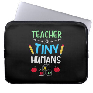 Lehrer Geschenklehrer Tiny Humans Laptopschutzhülle