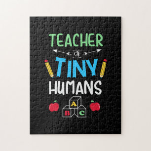 Lehrer Geschenklehrer Tiny Humans Puzzle