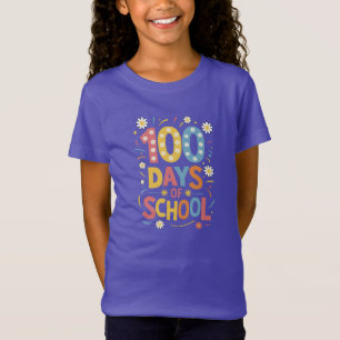 Lehrer glücklich 100. Tag der Schule T - Shirt