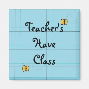 Lehrer haben Klasse Magnet