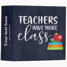 Lehrer haben mehr Klasse