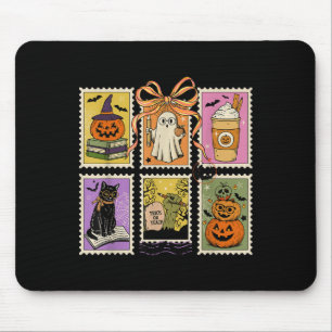 Lehrer Halloween Shirt Soky Ghost Reading Hallowe Mousepad