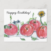 Lehrer Happy Birthday Red Apples Frucht