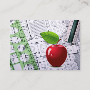 Lehrer/Hauptmann/Bildung-Visitenkarte Visitenkarte