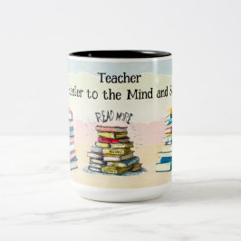 Lehrer Heiler für Geist und Soul Zweifarbige Tasse