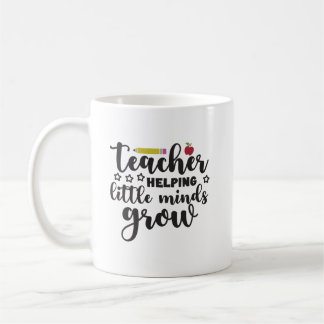 Lehrer helfen, kleine Minds wachsen zu lassen Kaffeetasse