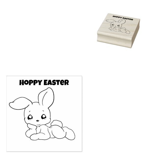 Lehrer Hoppy Oaster Gummistempel (Stempel)
