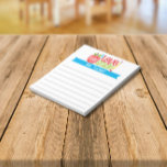 Lehrer I Liebe 1. Klasse Niedlicher Apple-Stift Notizblock<br><div class="desc">Dieses Design verfügt über einen Aquarell-Apfel und Bleistift mit Linien zum Schreiben. Die Kollektion der Koordinationsprodukte ist in unserem Shop, zazzle.com/store/doodlelulu, erhältlich. Kontaktieren Sie uns, wenn Sie dieses Design auf ein bestimmtes Produkt angewendet haben, um Ihr eigenes einzigartiges Match oder Geschenk zu erstellen! Vielen Dank, dass Sie ein DoodleLulu von...</div>