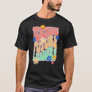 Lehrer Inspirationsfarbige Grundschule Mittel H T-Shirt
