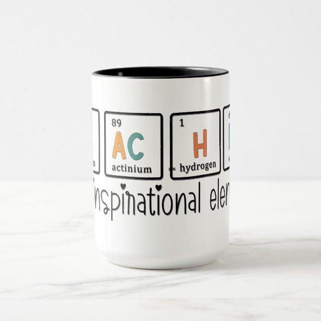 Lehrer Inspirierendes Element Tasse (Zentrum)