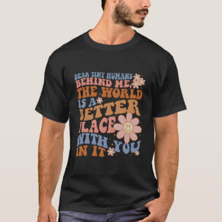 Lehrer inspiriert lieben kleinen Hus hinter meinem T-Shirt