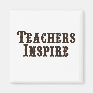 Lehrer Inspiriert Magnet