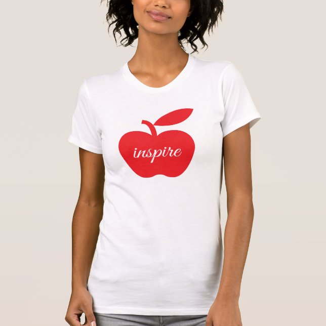 Lehrer Inspiriert T-Shirt (Vorderseite)