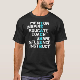 Lehrer Inspirierte Grundschule für Mittelstufe T-Shirt