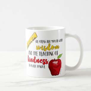 Lehrer-Kaffee-Tasse der Sprichwort-31 Kaffeetasse