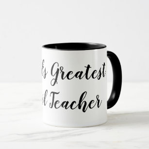 Lehrer-Kaffee-Tasse der Welt bestste Schul Tasse