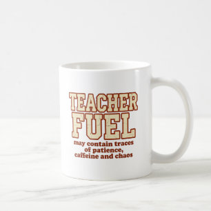 Lehrer-Kaffee-Tasse 'Teacher Fuel' Kaffeetasse