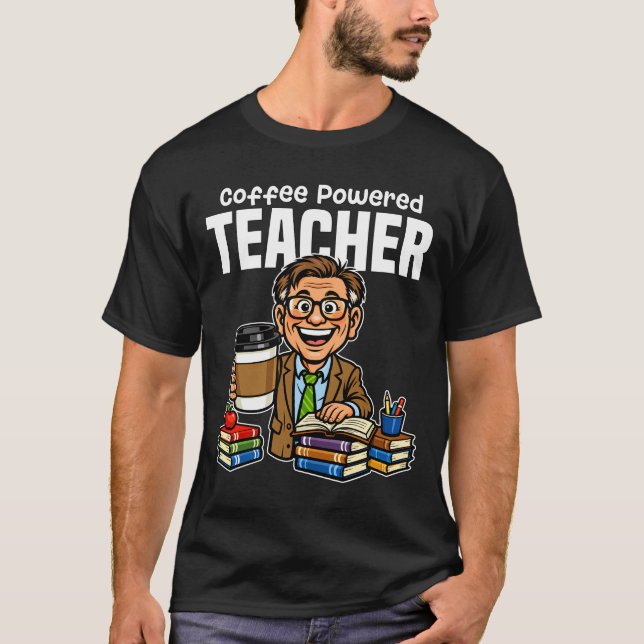 LEHRER - KAFFEEBETRIEBEN T-Shirt (Vorderseite)