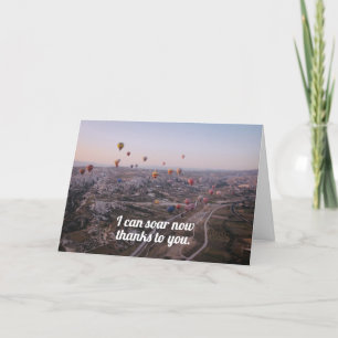 Lehrer, Kargiver Dankeschön-Karte Dankeskarte