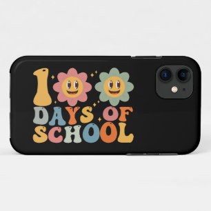 Lehrer Kinder Retro Groovy 100 Tage Schule Case-Mate iPhone Hülle
