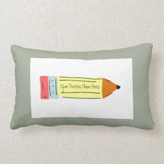 Lehrer-Kissen-Bleistift Lendenkissen