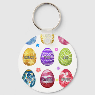 Lehrer-Leben Eier, Retro, Vintage Schlüsselanhänger