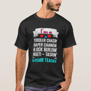 Lehrer Leben Schullehrer Dozentin Kinderbetreuung T-Shirt